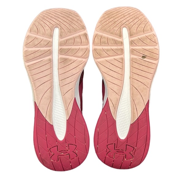 *SOLD!!* Under Armour Charged Breathe training pink running shoe, size 7.5 B - Picture 8 of 8